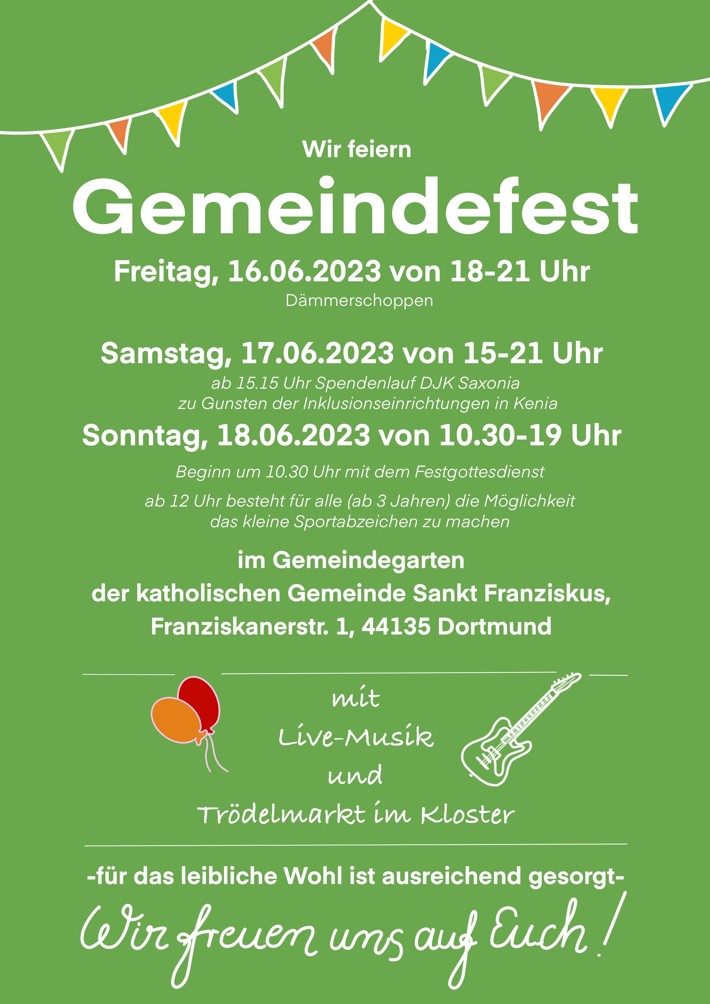 | 12.5.2023 |Gemeindefest St. Franziskus